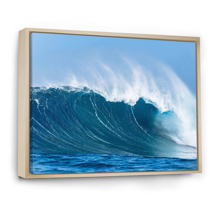 Sky Hitting Ocean Waves