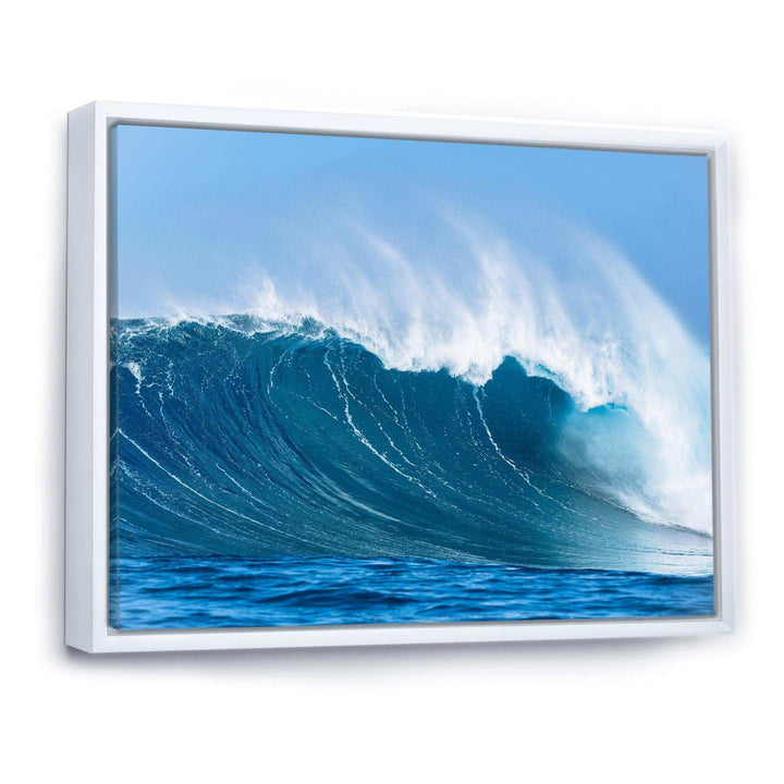 Sky Hitting Ocean Waves