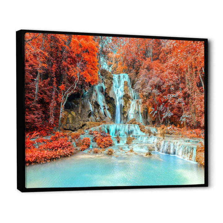 Rainforest Waterfall Loas