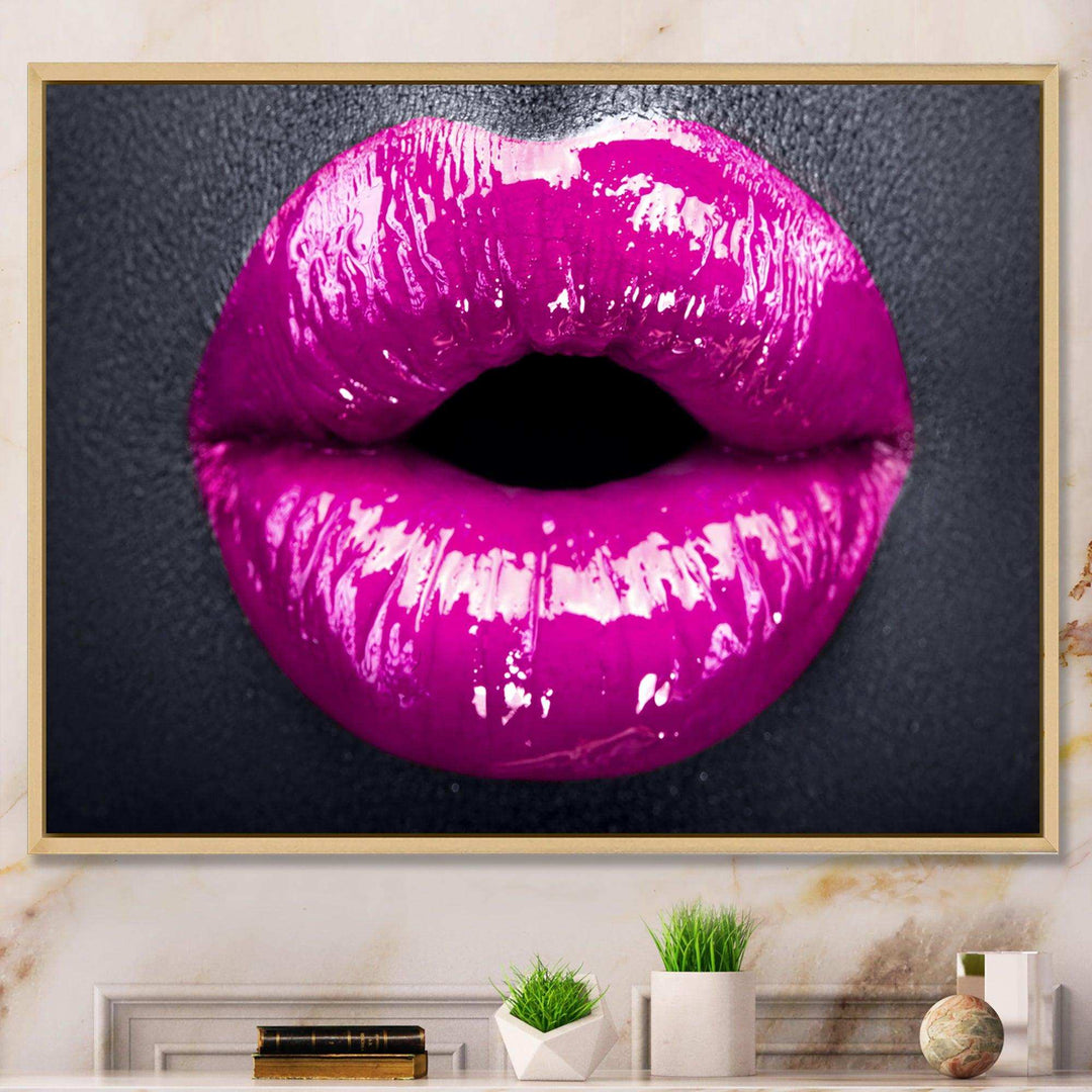 Purple Lip Makeup
