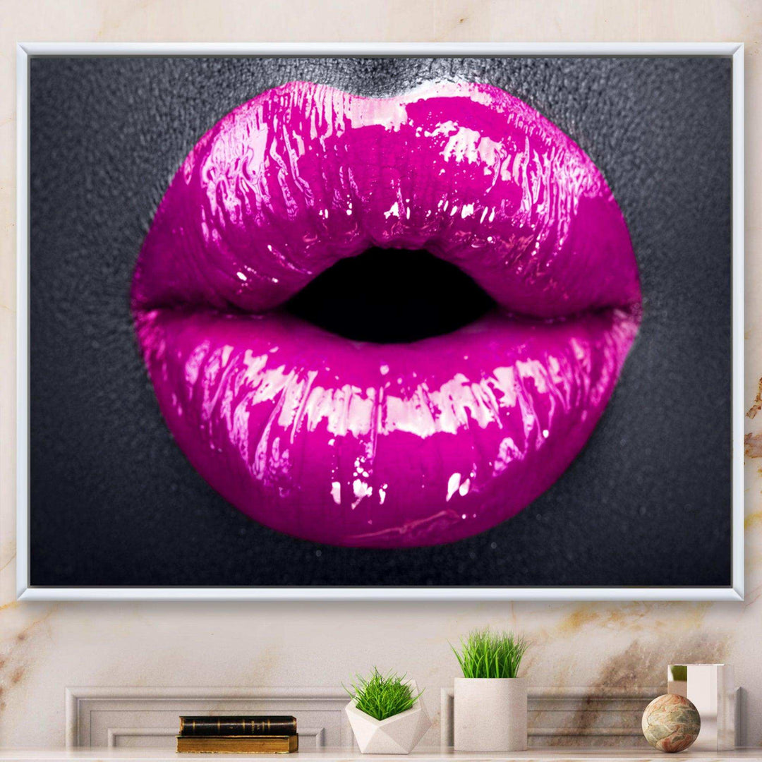Purple Lip Makeup