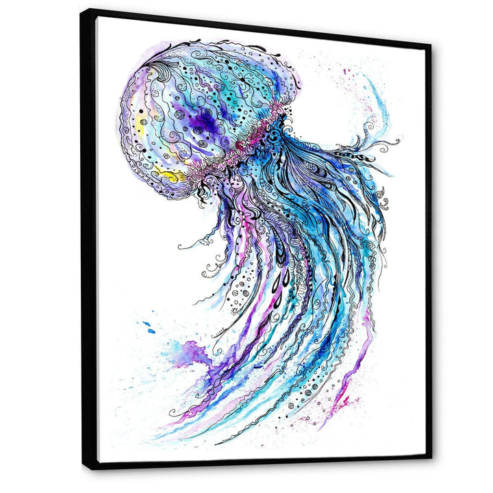 Jelly Fish Watercolor