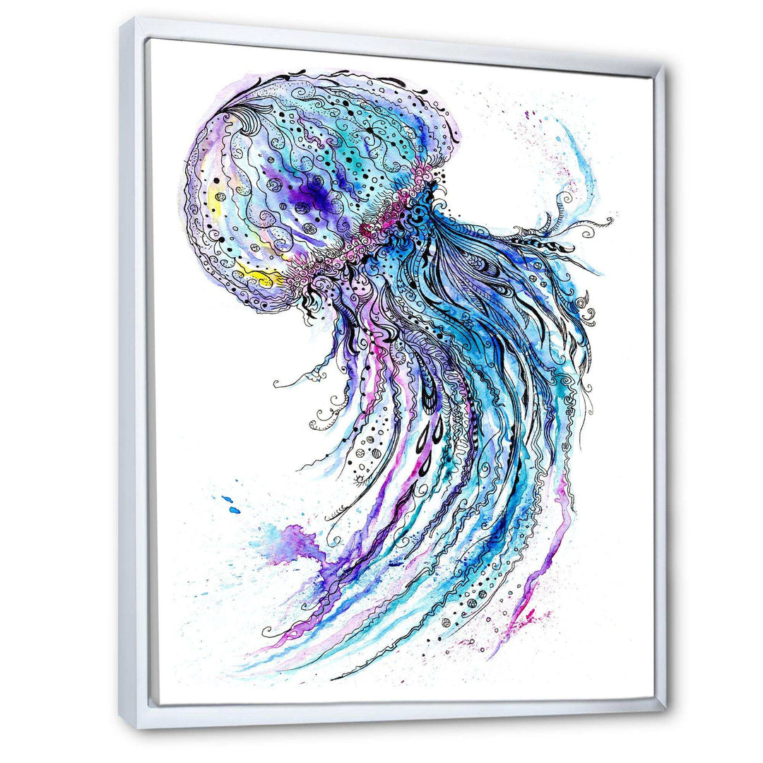 Jelly Fish Watercolor