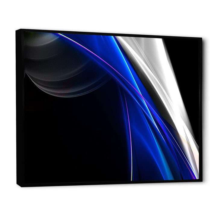 Glittering Blue Pattern - Modern Wall Art Prints