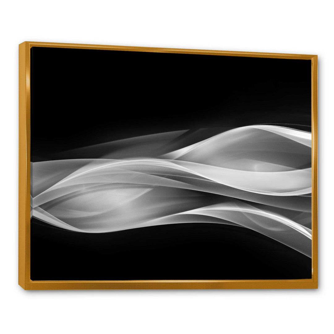 Glittering Silver Pattern - Modern Canvas Wall Art