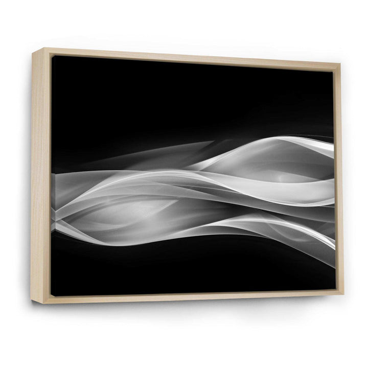 Glittering Silver Pattern - Modern Canvas Wall Art