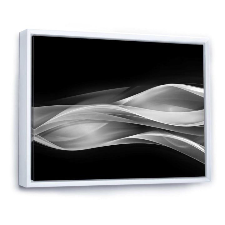 Glittering Silver Pattern - Modern Canvas Wall Art