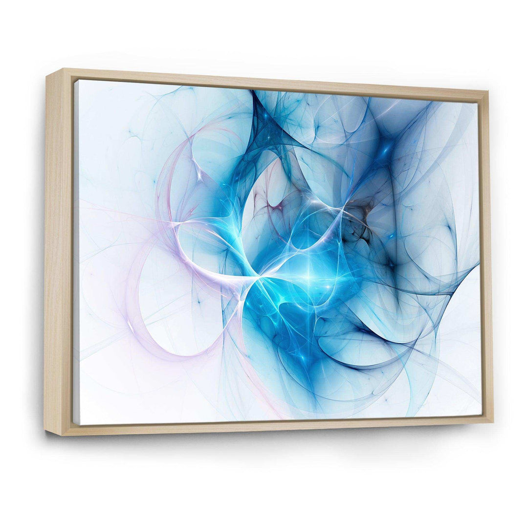 Blue Nebula Star - Modern Bedroom Wall Art