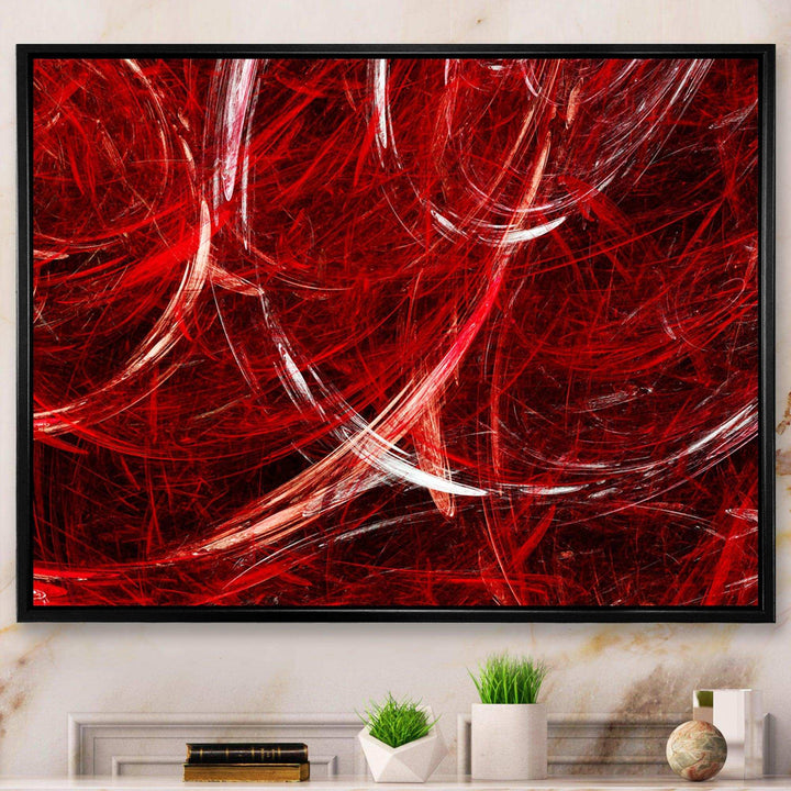 Swirling Clouds - Modern Bedroom Wall Art
