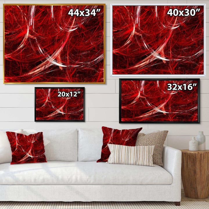 Swirling Clouds - Modern Bedroom Wall Art