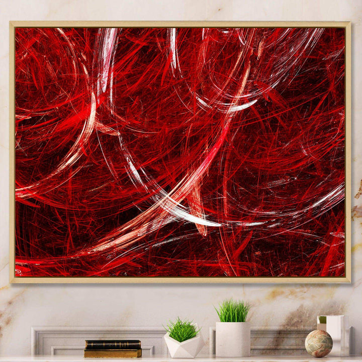 Swirling Clouds - Modern Bedroom Wall Art
