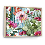 Cactus Pattern Watercolor