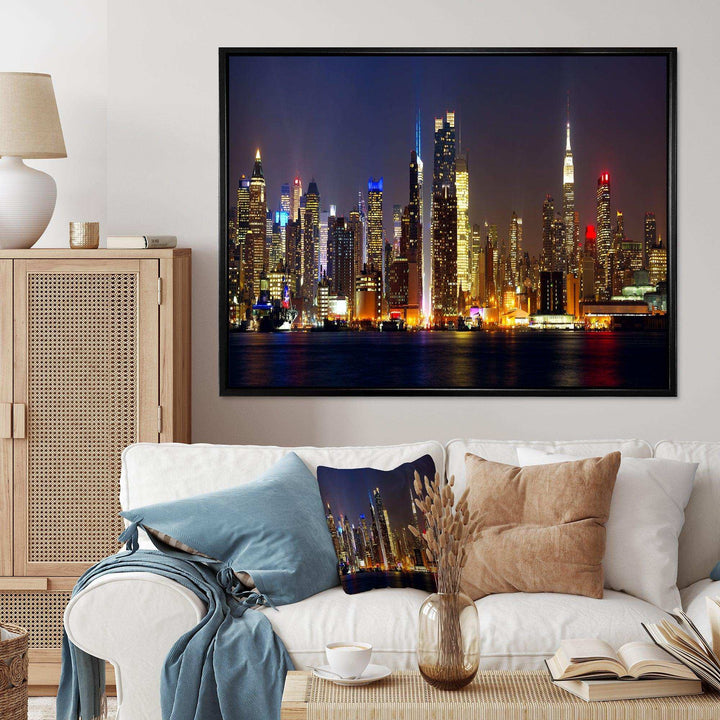 New York Skyline at Night