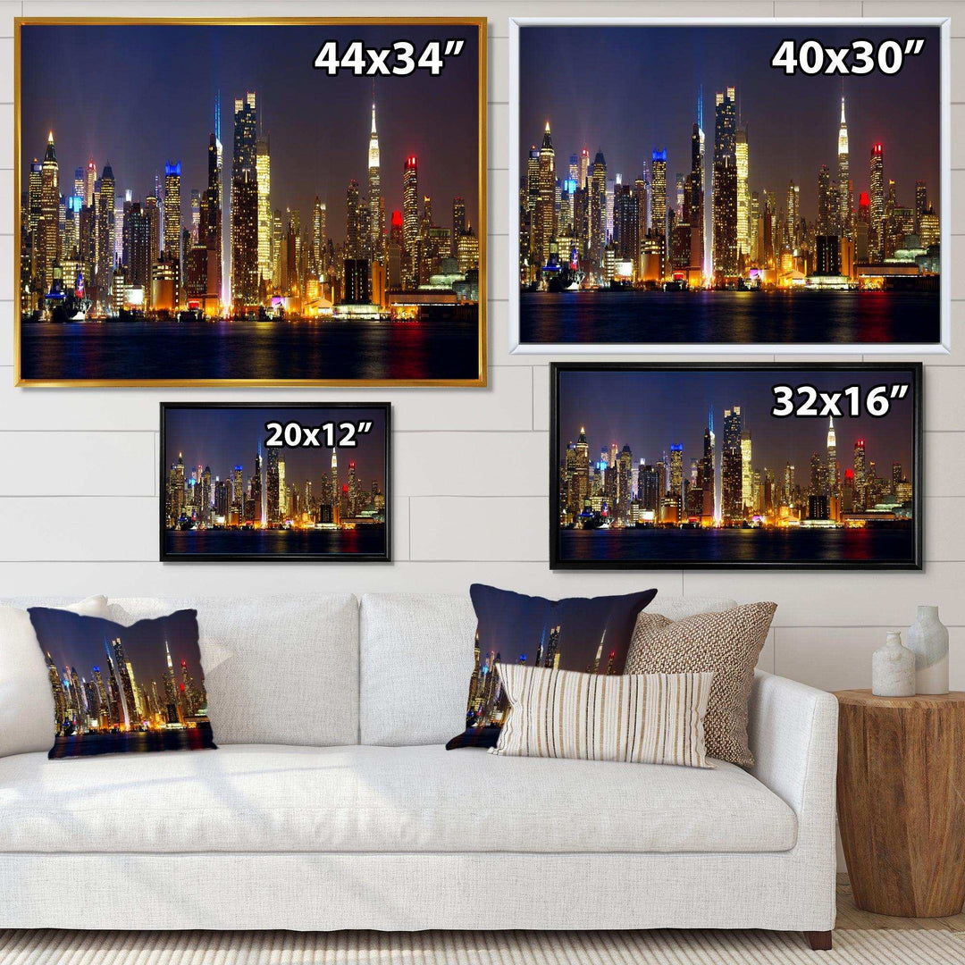 New York Skyline at Night