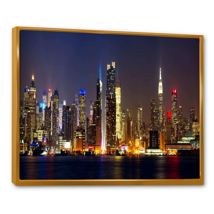 New York Skyline at Night