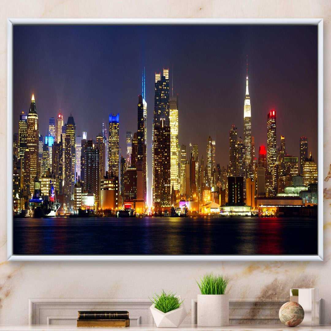 New York Skyline at Night