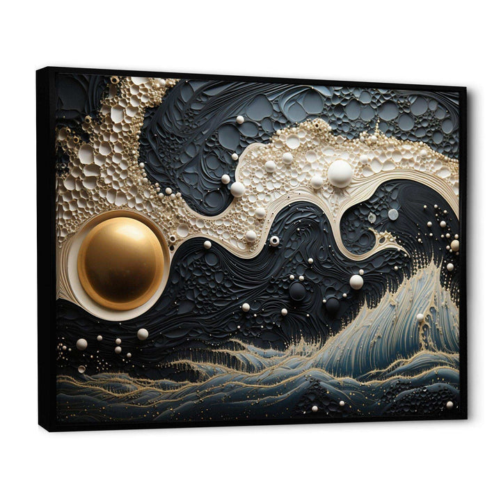 Blue White Tranquil Waters IV - Modern Wall Art Prints