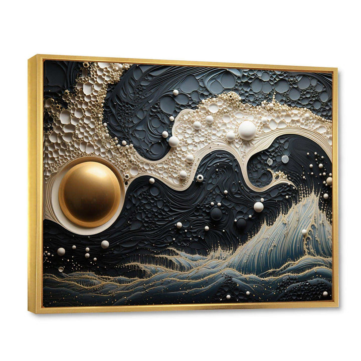 Blue White Tranquil Waters IV - Modern Wall Art Prints