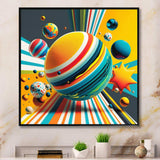 Pop Art Colorful Spheres V