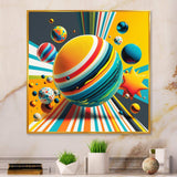 Pop Art Colorful Spheres V