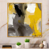 Mustard Yellow And Vivid Gray II