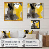 Mustard Yellow And Vivid Gray II