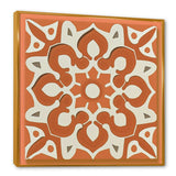 Moroccoan Tiles In Earth Tones IV