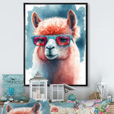 Cool Alpaca With Sunglasses Watercolour II