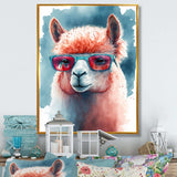 Cool Alpaca With Sunglasses Watercolour II