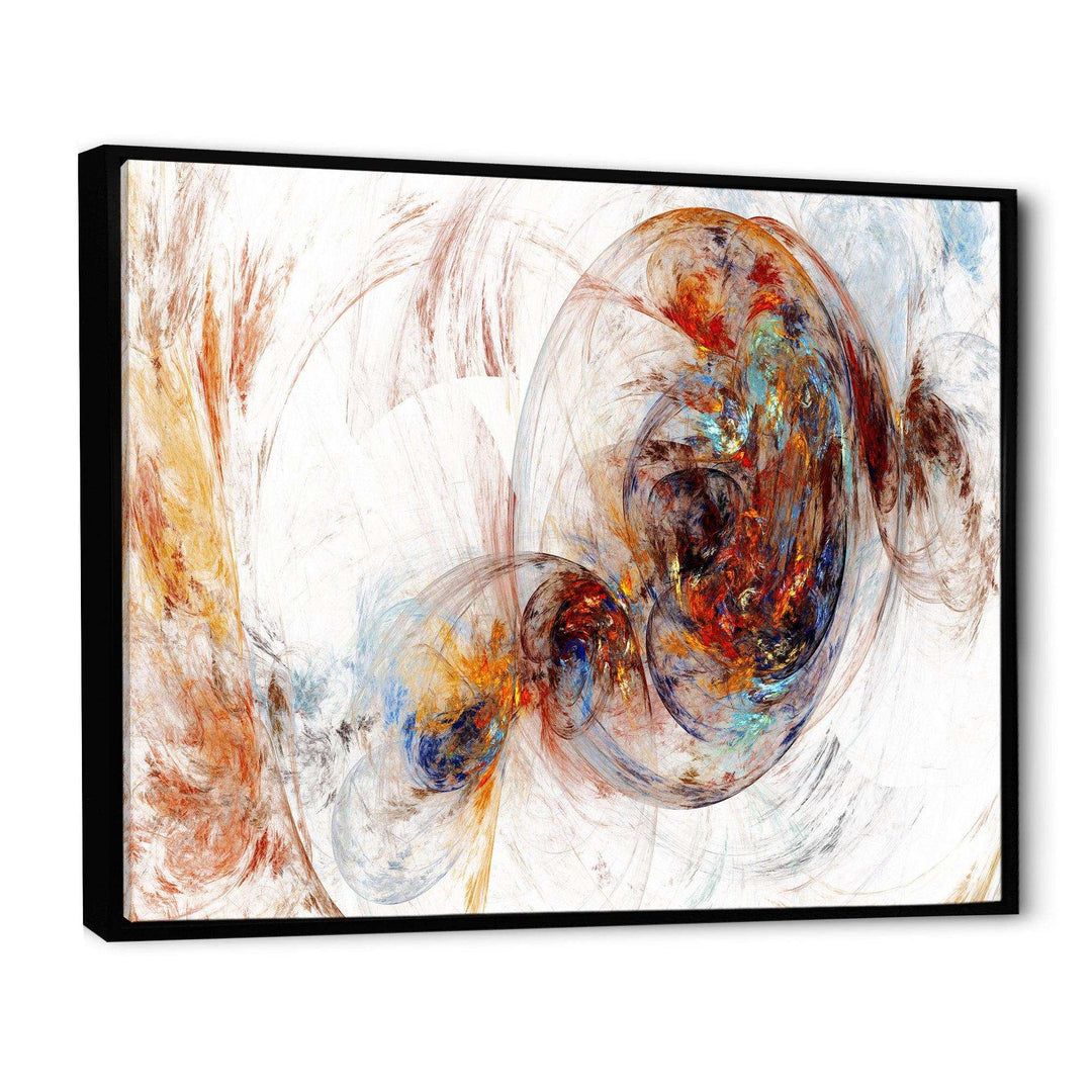 Colored Smoke Brown - Modern Bedroom Wall Art