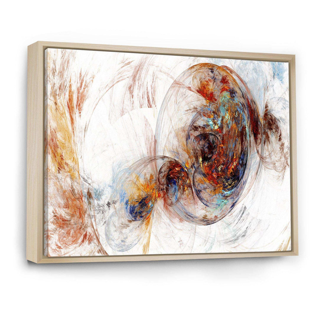 Colored Smoke Brown - Modern Bedroom Wall Art