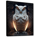 Luminous White Owl I