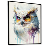 Cool White Owl With Funky Sunglasses I