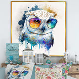 Cool White Owl With Funky Sunglasses IV