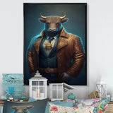 Fancy Bitcoin Bull With Bitcoin Chain II