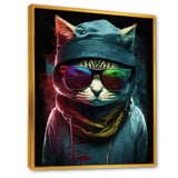 Bohemian Cat With Sunglasses IV