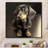 Sweet Daschund Portrait