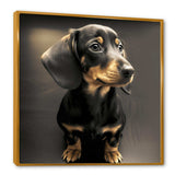 Cute Daschund Portrait