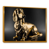 Golden Glam Dachshund I