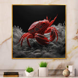 Red Deepsea Crab In Red And Black VI