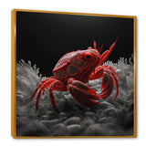 Red Deepsea Crab In Red And Black VI