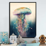 Colorful Deepsea Jellyfish I