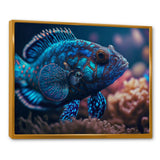 Beautiful Mandarin Fish In Shades Of Blue III