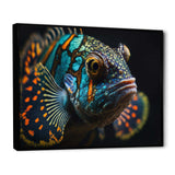 Beautiful Mandarin Fish In Shades Of Blue V