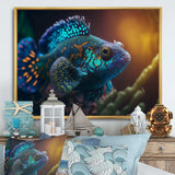 Beautiful Mandarin Fish In Shades Of Blue VI