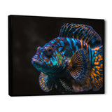 Beautiful Mandarin Fish In Shades Of Blue VII