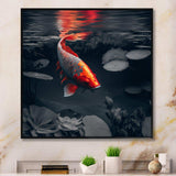 Black And Red Tropical Fish II