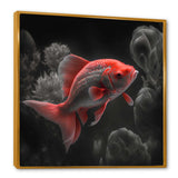 Black And Red Tropical Fish III