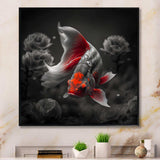 Black And Red Tropical Fish IV