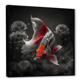 Black And Red Tropical Fish IV